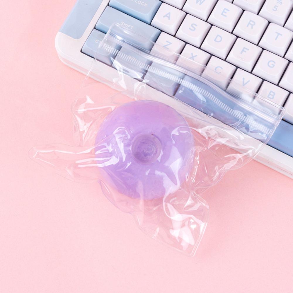 Soft Coconut Oil Squishy Ball Blue Crispy Handmade Ball Ball Quick-rebound Squeeze Toy Office