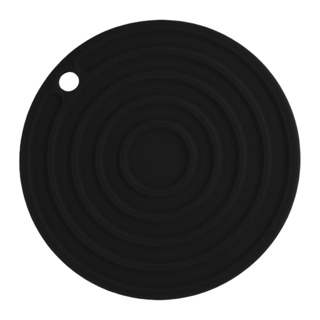 Waterproof Silicone Heat Resistant Dining Table Mat Household Round Insulated Placemat Practical Heat Insulation Pan Pad