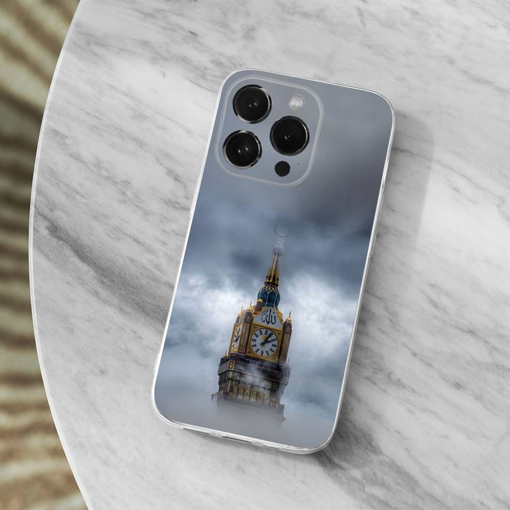 S-salman Saudi Arabia Phone Case For iPhone Max,Plus,11,14,13,XR,SE,12,15,Pro,17,16,X,XS,Mini Transparent Soft Cover