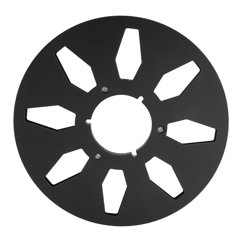 14 10.5 Inch Empty Tape Reel Professional 8 Holes Wind Resistance Metal Takeup Reel for NAB