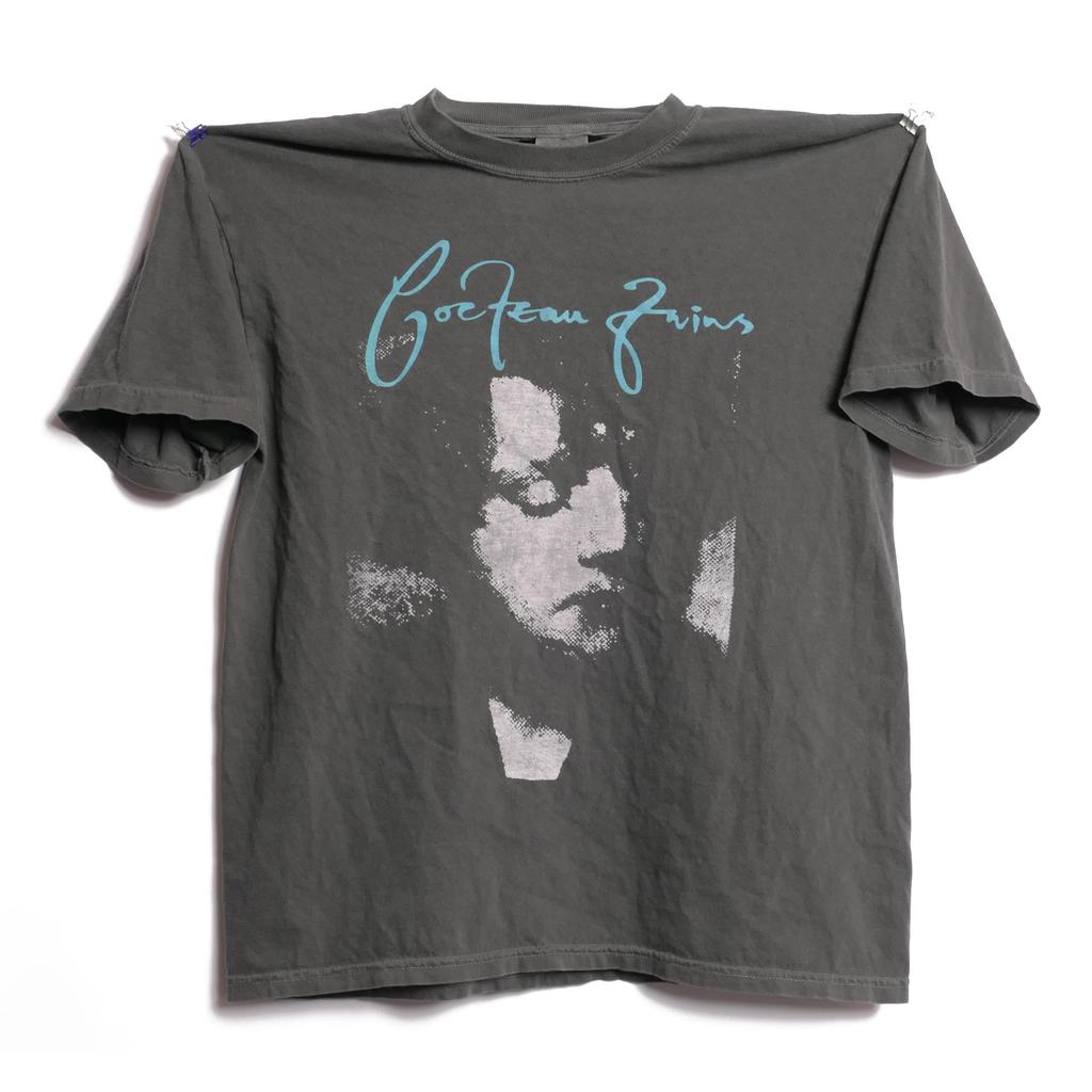 Cocteau Twins Grafik T-Shirt Vintage Dream Pop Band Schwarze Katze Kunstdruck Kurzarm-T-Shirt Retro Alternative Rock Lässige Streetwear Unisex Oberteile