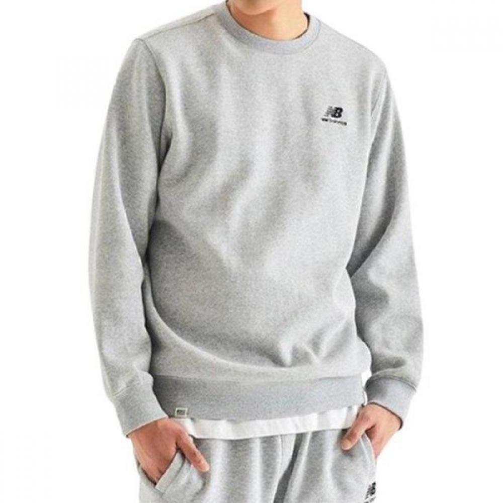 

New Balance Uni Essential Brushed Sweatshirt Nbncd41013 Ac MELANGE GRAY/95