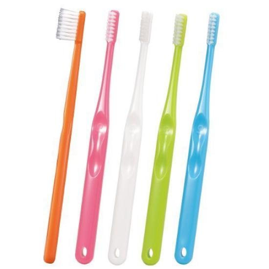 Ci 900 Round Bristles MS Slightly 25 Brushes cannot be Ultra-Fine + (2-Row Toothbrush) Soft, (Color specified) оранжевый