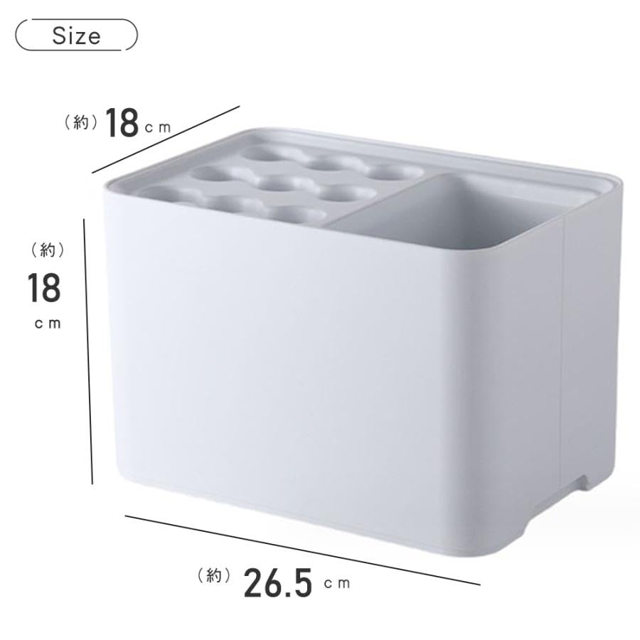 Raatel Stylish Slim Outdoor Umbrella Stand (White) - Nordic Design, Compact, Rustproof, Folding Umbrella Stand