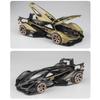 1/22 Lamborghini V12 GT Alloy Sports Car Model Diecast Metal Simulation Decoration Sound and Light Childrens Toy Car Gifts A471