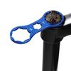 Metal Bicycles Front Fork Caps Spanners Front Fork Removal Tool for Home and Professional Bicycles Maintenances