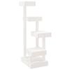 VidaXL Cat Tree White 45.5x49x103 Cm Solid Pine Wood 824649