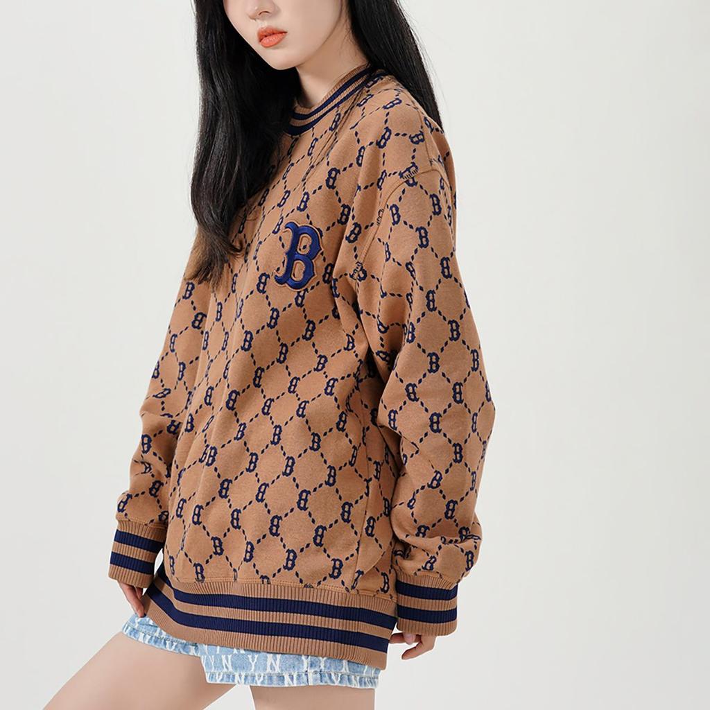 MLB Sweatshirt Unisex Dark Brown 3AMTM0724-43BGD