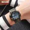 SKMEI 2403 Luminous Hands Waterproof Chronograph Watch LED Display Digital Movement Men's Sports Wristwatches for Men Clock