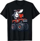 Valentines Day 67 Meme Shark Hearts Truck Funny Toddler Boy T- Shirt Full Size M