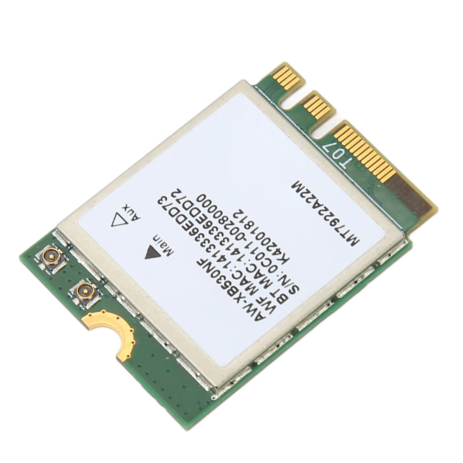 

M.2 WIFI 6E Card 5374Mbps Triple Band 2.4G 5G 6G Support MU MIMO Bluetooth 5.2 M.2 Laptop Wireless