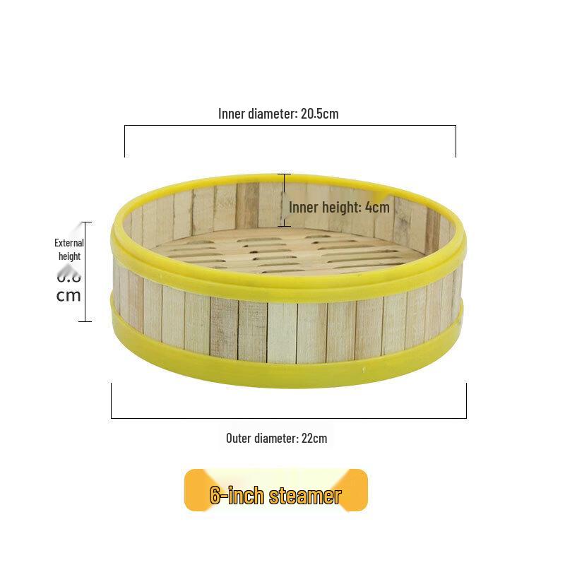 Lechu Heli Bamboo Steamer Basket