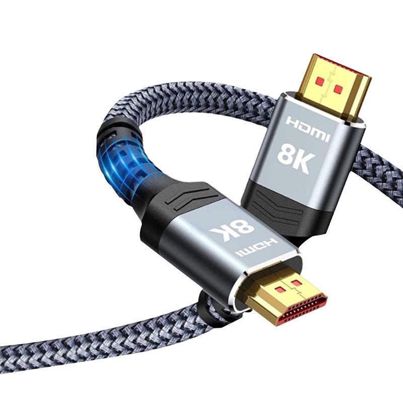 8K60Hz HDMI Male-to-Male High-Definition Conversion Cable for TV and Computer Connection