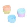 20 Stück Cupcake Backform Silikon Muffinbecher Cupcake Formen Gelee Pudding Form Rose Set