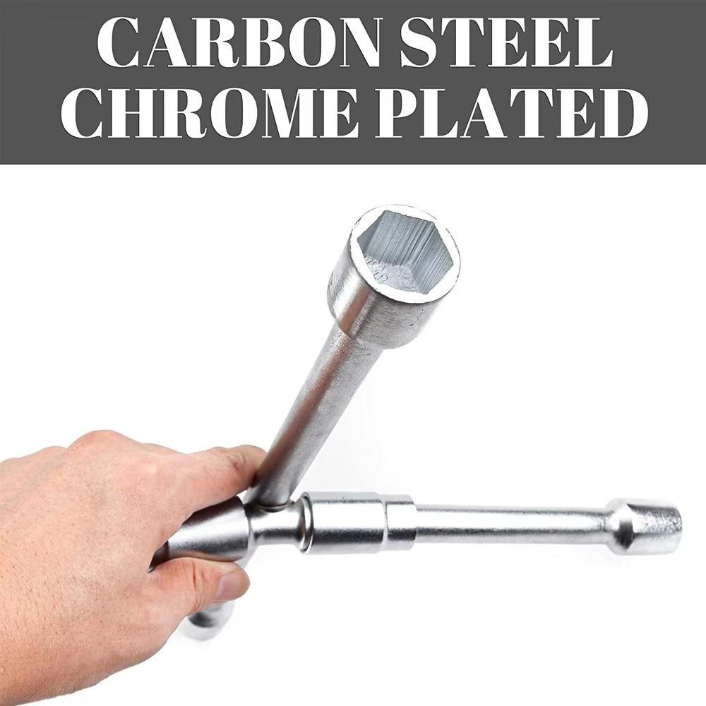 17/19/21/23mm Folding Cross Wrench Labor-Saving Tire Repair Tool Workshop Tools
