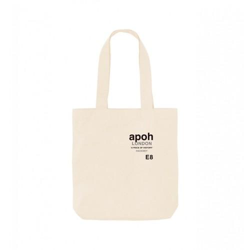 Apoh Hackney Slogan Tote Bag