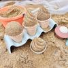 Kinder Strand Spielzeug Eis Modell Bulldozer Sandkasten Set Für Kinder Sicher Kunststoff Weizen Stroh Sommer Outdoor Sand Wasser Spiel Geschenke