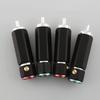 Set of 4 Black Solderless RCA Plugs Silver-Plated