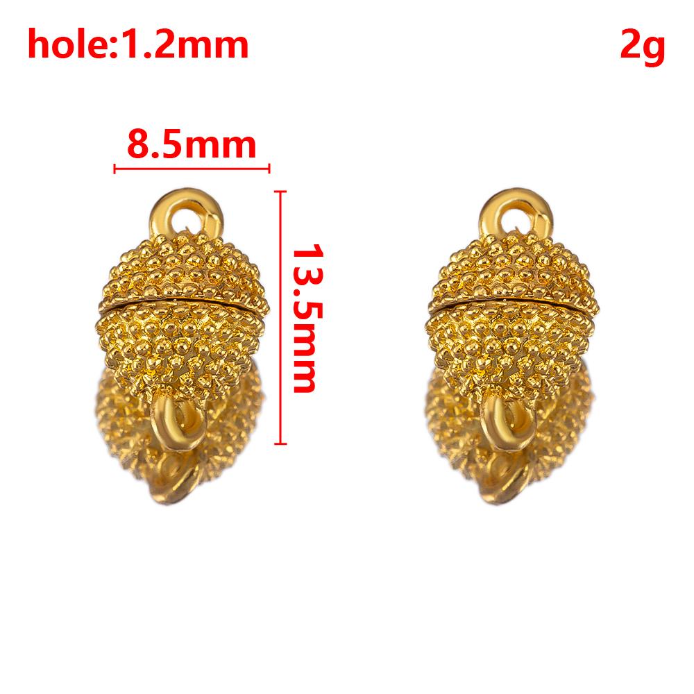 1 Set 2 Sets Verriegelbare Starke Magnetische Verschlüsse Magnetische Endverschluss Verbinder Schmuckherstellung DIY Armband Halskettenverlängerung Zubehör