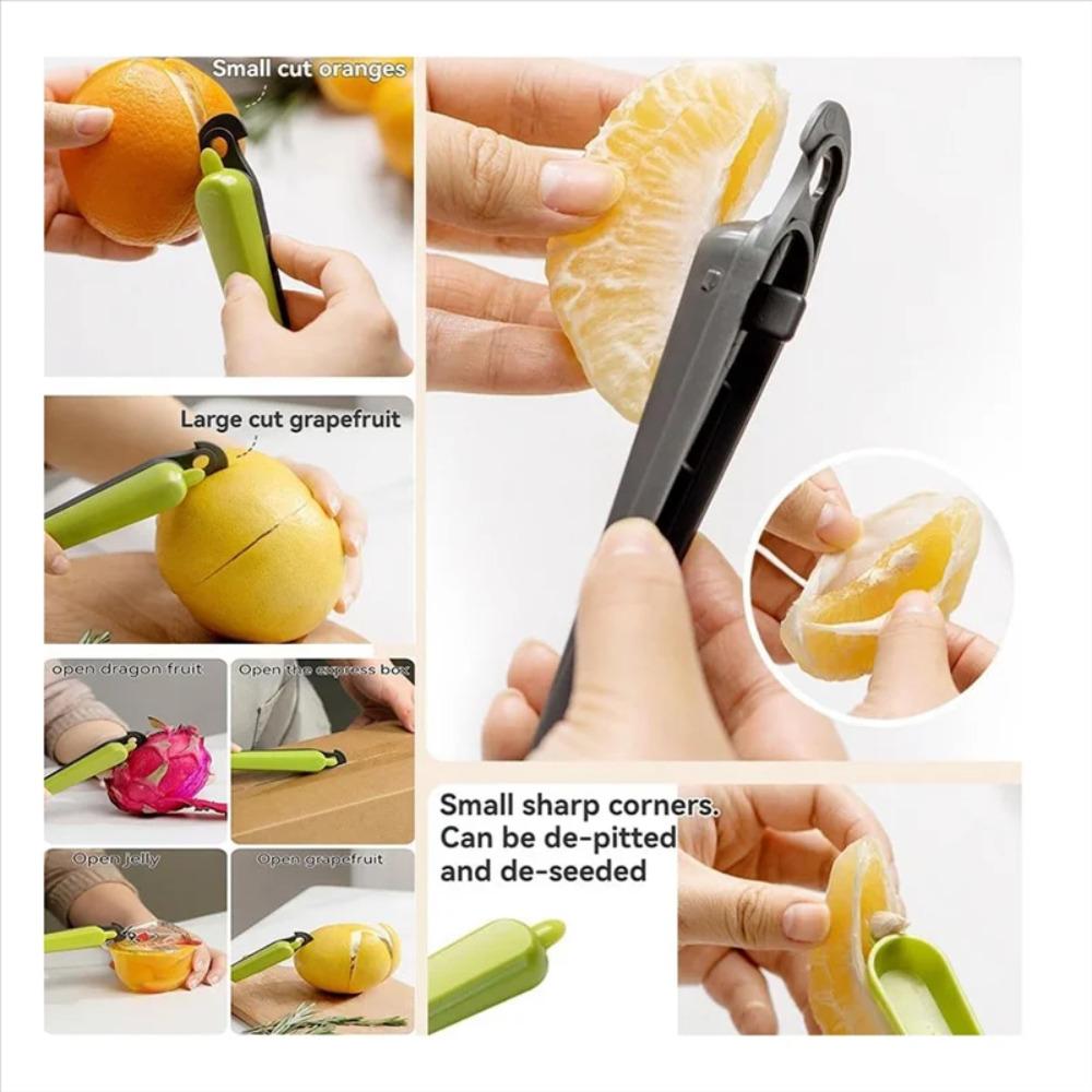 Orange Peeler Tools, Multifunctional Kitchen Fruit Peeling Tool Citrus Peel Cutter Kitchen Parts Fruit Peeler Tool