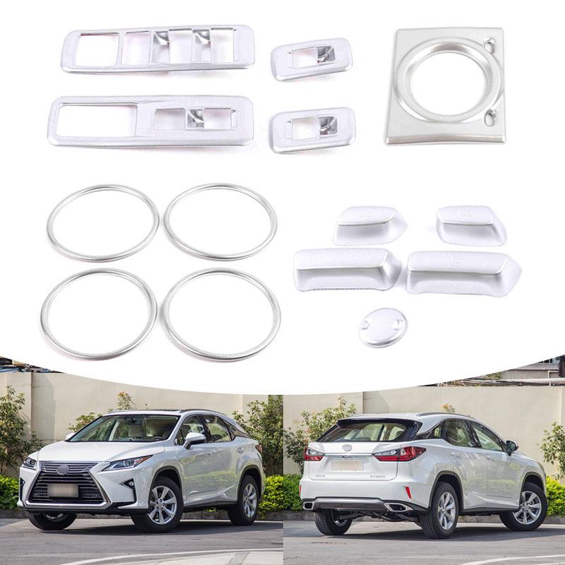 Lexus RX300 Interior Glass Trim: Seat Adjustment, Audio, and Switch Bright Ring for 2016 Model