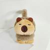 Cartoon Style Plush Ear Warmers for Outdoor Activities Capybara Shaped Ear Muffs Soft Foldable Animal Themed Earflaps
