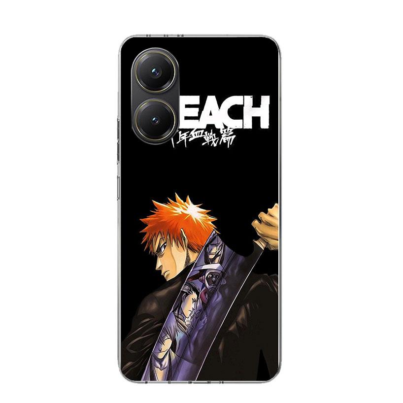 Kurosaki Ichigo Bleach Phone Case For Xiaomi Poco F7 Ultra X7 X6 Pro X5 Redmi 15 15C 13 13C 12 12C 10 10A 10C 9 9A 9C 9T Shell P