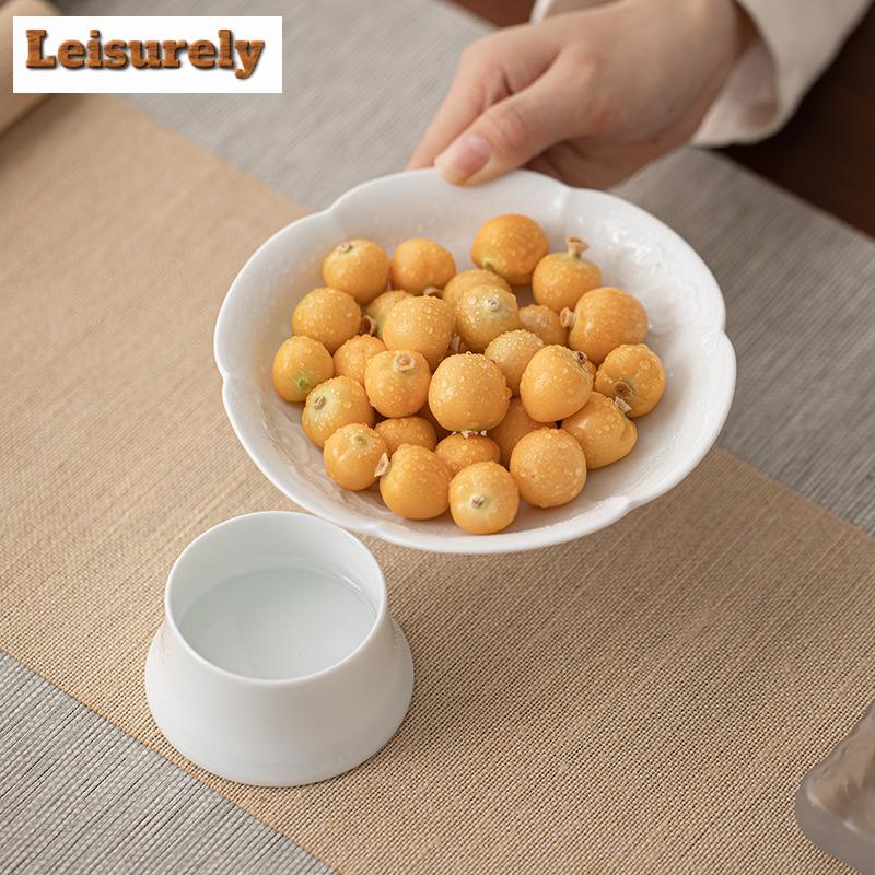 Čínské příznivé mraky Odkapávací misky na ovoce Vintage talíř na pečivo Stojan na dort Servírovací podnos na candy bar Dekorace čajového servisu