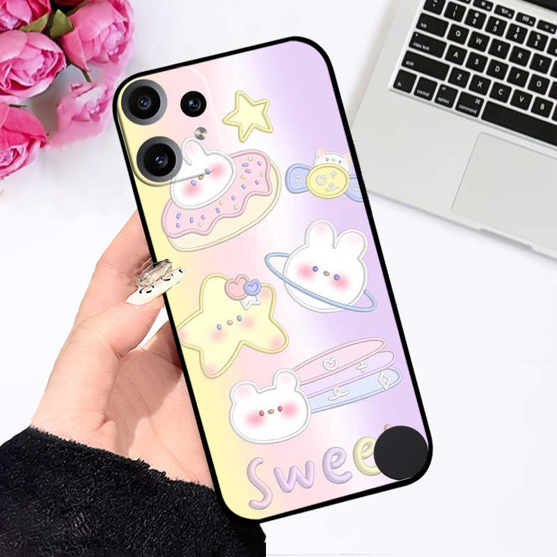 

For Nothing CMF Phone 2 Pro Case Oil Painting Silicone Phone Back Cover For CMF Phone2 Pro 5G Fundas Shockproof Protective Shell Nothing CMF Phone 2 Pro