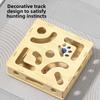 Creative Pet Puzzle Track Toy Funny Cat Exercise Toy Cat Teasing Box  Solo Play Time
