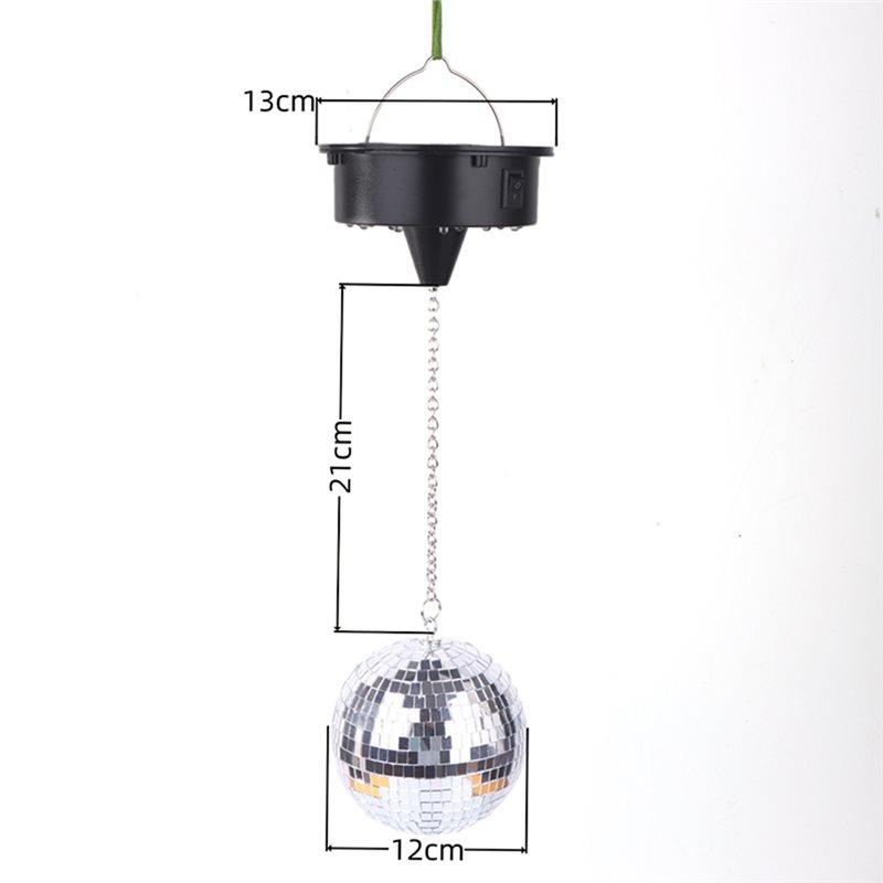A34R DIY Decoration Disco Ball Rotating Motor 5RPM Battery Powered Mirror Ball Motor Ball Christmas Party Supplies