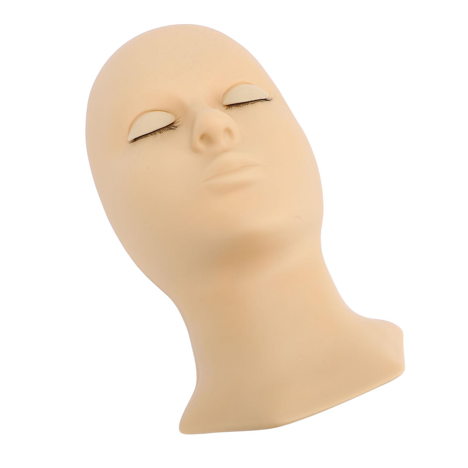 

Манекен для век с двойной складкой, силиконовый, со съемными веками, симуляция, модель для практики наращивания ресниц