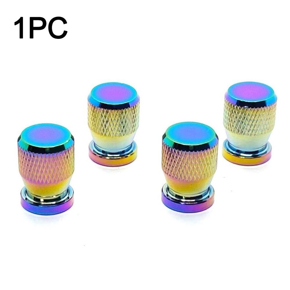 Aluminum Tire Valve Stem Caps Dustproof Wheel Valve Covers Valve Stem Caps Bike Motorcycle
