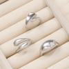 4 Pcs Punk Irregular Rings Set for Women Retro Exaggerated Geometric Gold Color Open Ring Fashion Personality Jewelry Gifts 2025