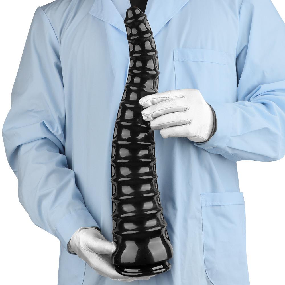 Black PVC Dildo Butt Plug with Suction Cup Masturbator Sex Toy Fisting Realistic Penis Big Dick Strap On Cock