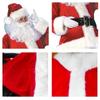 Santa Claus Adult Santa Christmas Luxurious Long Party Santa Clothes [Formemory] Costume, Thick, Cosplay, Costume, Reindeer, 8-piece Set, Men's,