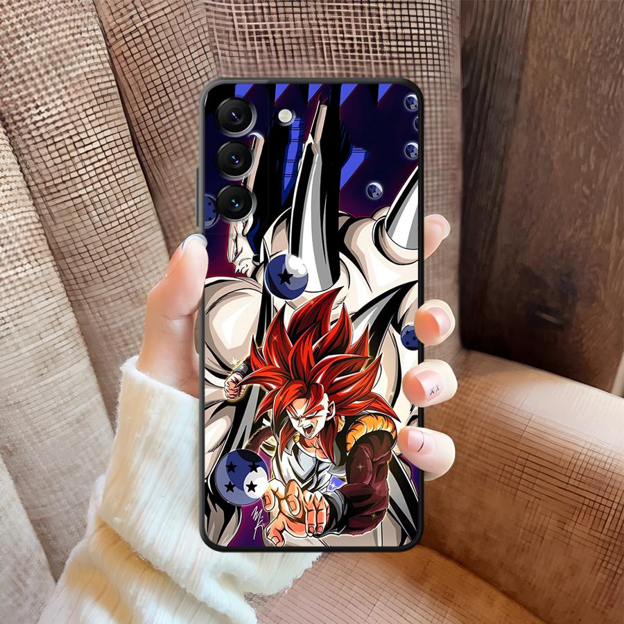 Goku D-Dragon Balls Black Soft Phone Cover Case for Samsung Galaxy A36 A32 A23 A53 A35 A51 A73 A22 A52 A25 A71 A26 A72 A24 A55