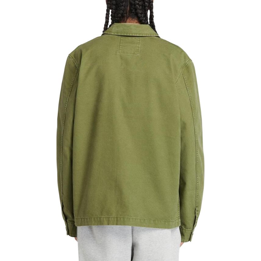 Timberland Effen Kleur Meerdere Zakken Casual Revers Werkjas Heren Jassen Mosgroen A425F-EG5