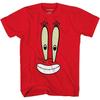 Spongebob Squarepants Mr Krabs Smile Face 100% Cotton T-shirt Mens Tees Top