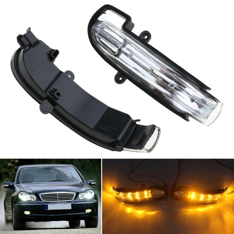 Automotive Turn Signal Light Corner Lamp Assembly Replacement Accessories Fit for W203 S203 C203 A2038201521 A2038200121