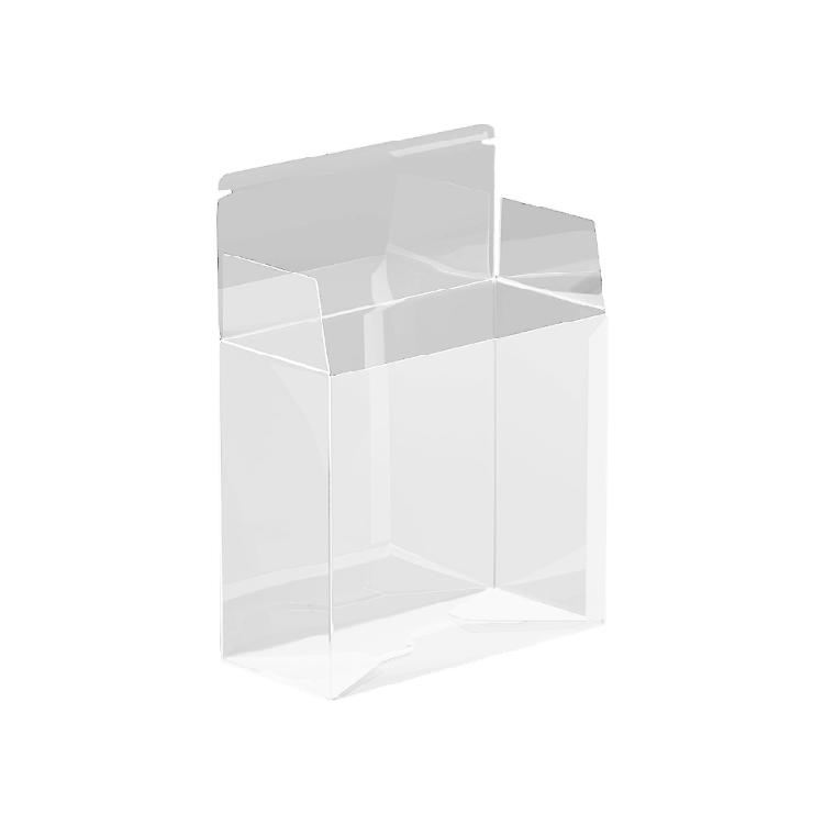 Scratchproof Card Collection Box With Clear Design PVC Packing Box Display Holder For Various Card Organzing Solution