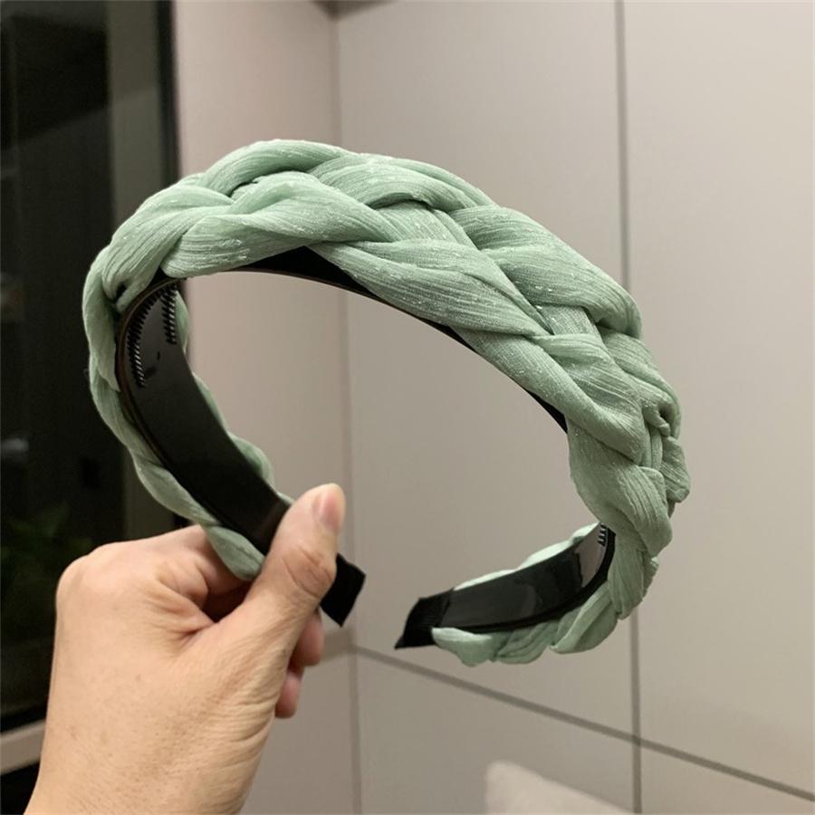 New Fashion Retro Women Headband Wide Side Big Bowknot Hairband Classic Casual Turban Girls Headwear Hair Accessories