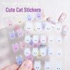 Jelly Kitten Nail Decals: Cute, Colorful, and Tough Nail Stickers