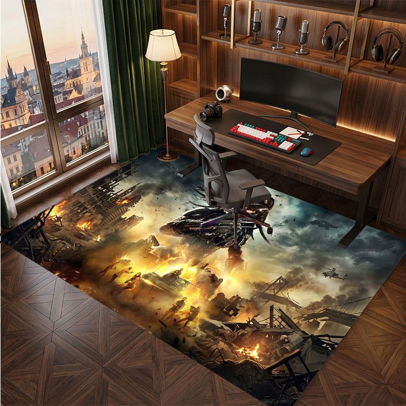 Predator Rug Soft Thick Non Slip Floor Carpet for Bedroom Living Room Home Decor