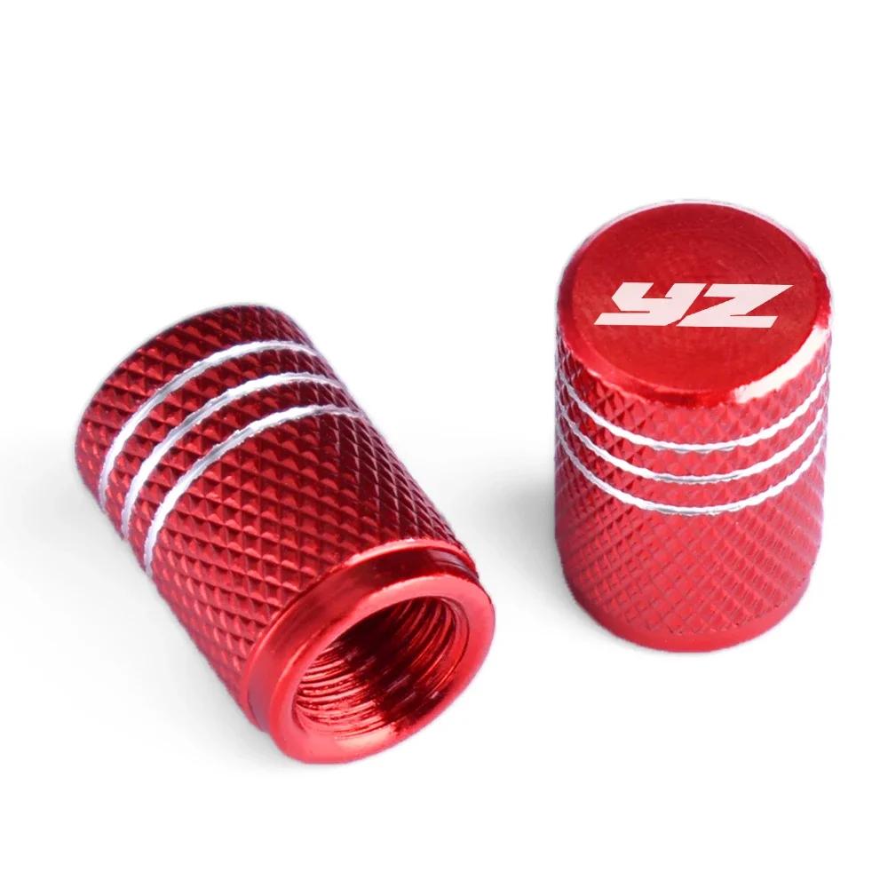 Motorcycle Wheel Tire Valve Caps Tyre Rim Stem Covers For YAMAHA YZ 125 250 YZ250F YZ450F YZ250X YZ250FX YZ450FX
