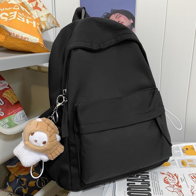 Children's Elementary School Students  Junior High School Students  College Students  Backpacks  Solid Color Shoulders