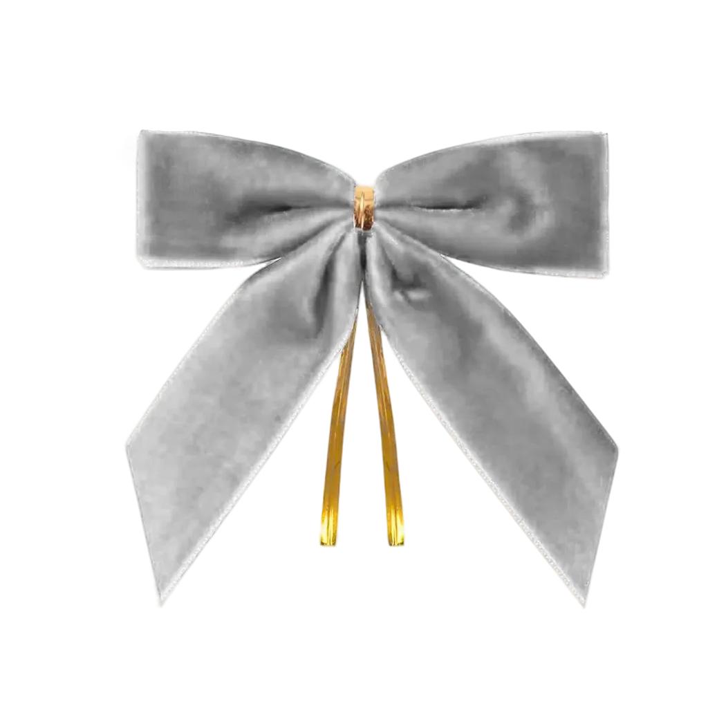 Velvet Bow Christmas Tree Decoration Pendant Christmas Atmosphere Dress Up Props