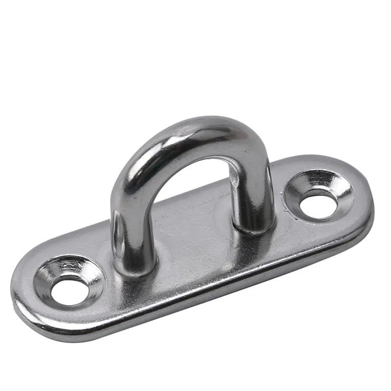 

Fashion 304-M6 M5 M8 Oval Eye Board Marine Deck Buckle Staple Boat Shade Sail Mounting Fastening Set - 304 Grade Stainless Steel