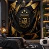 Wall Hanging Tapestry Argentina Football Print Cloth for Living Room Bedroom Home Decor