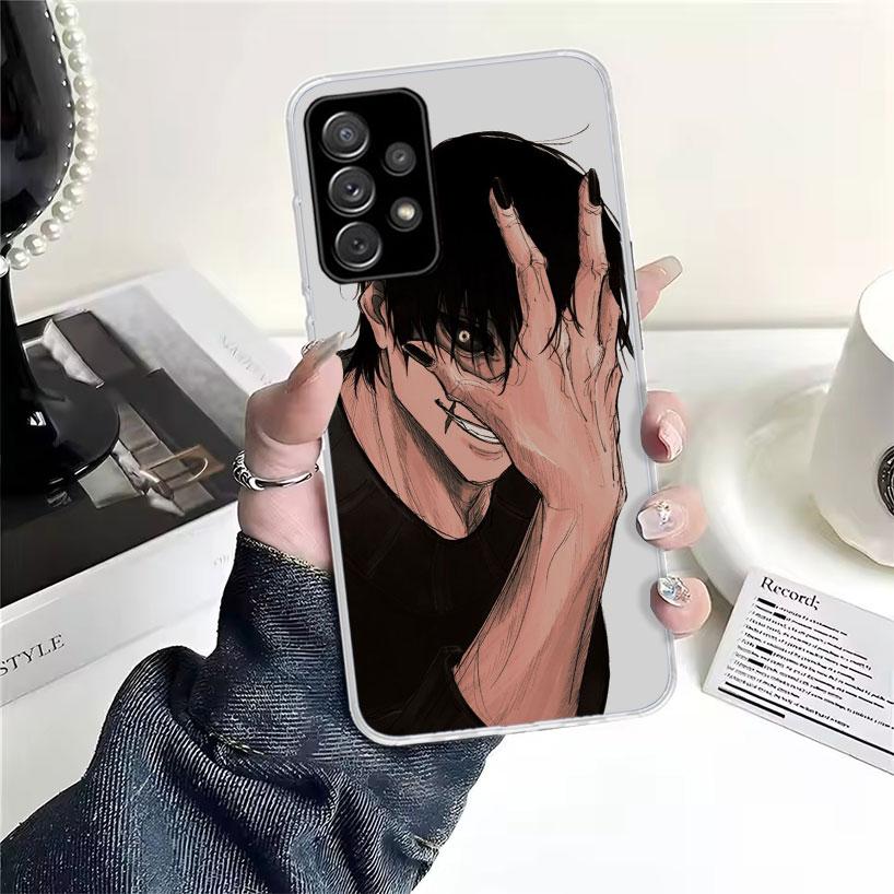 Kaisen J-Jujutsu Fushiguro Toji For Samsung Galaxy A52S A42 A32 A22 A12 A02S A51 A50S Phone Case A41 A31 A21S A30S A20S A20E A70